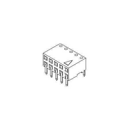 Molex CGrid PCB Conn DR Horz SnA 4Ckt 90152-2104